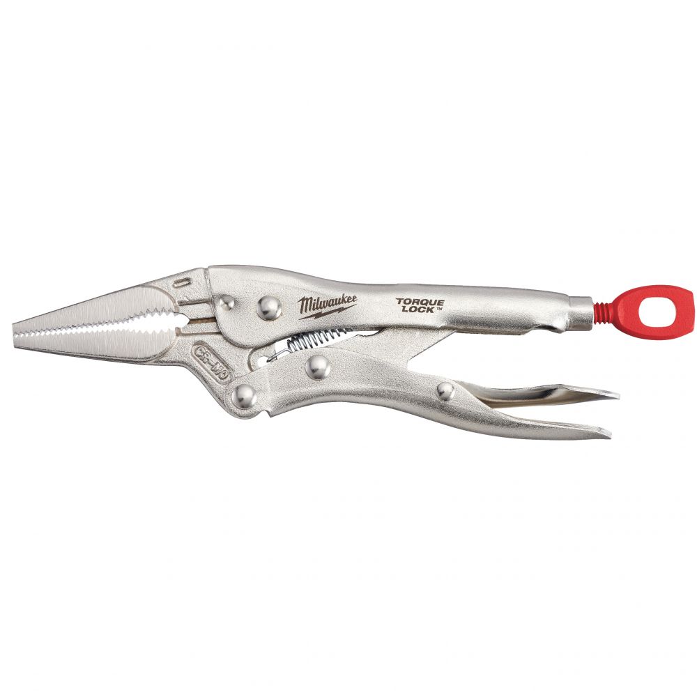 Langbeck-Gripzange TORQUE LOCK mit geraden, langen Backen 150 mm lang, Spannweite 52 mm - 1 Stück
